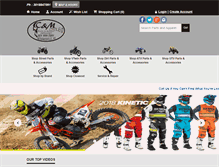 Tablet Screenshot of cmcycles.net